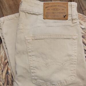 American Eagle Outfitters Men's Beige Jeans